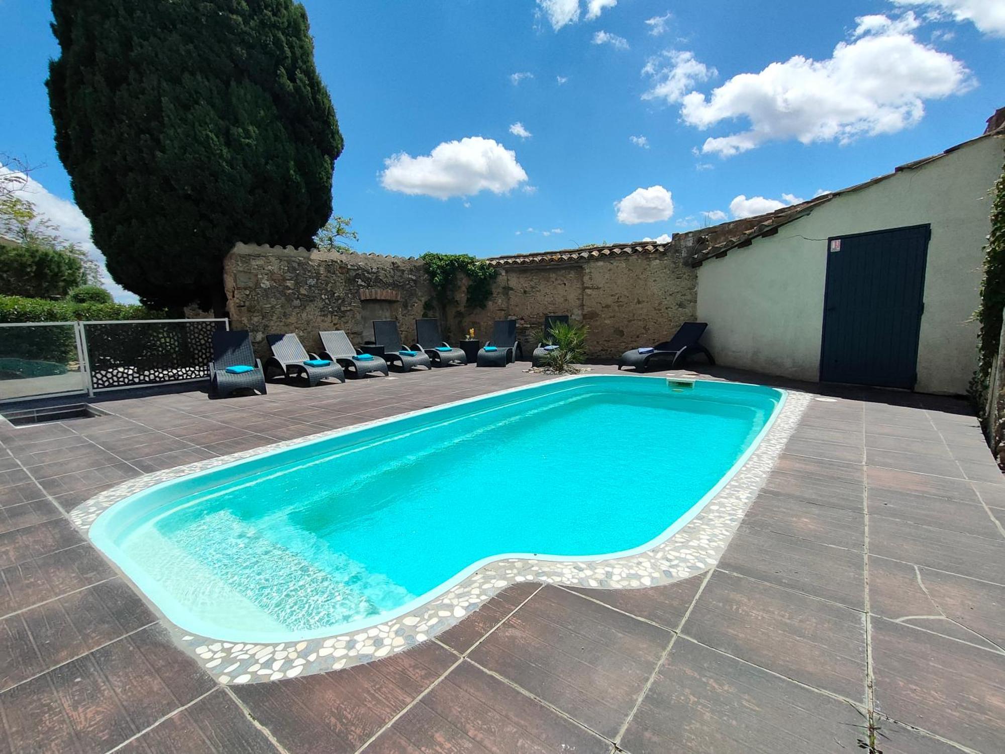 Hotel Restaurant L'Art Des Mets By Cote Jardin Conilhac-Corbieres Экстерьер фото