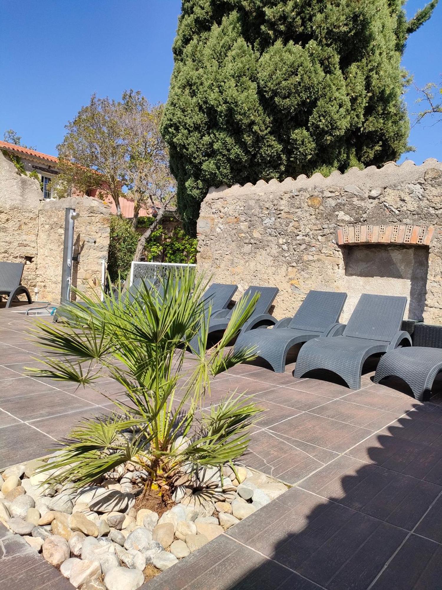 Hotel Restaurant L'Art Des Mets By Cote Jardin Conilhac-Corbieres Экстерьер фото