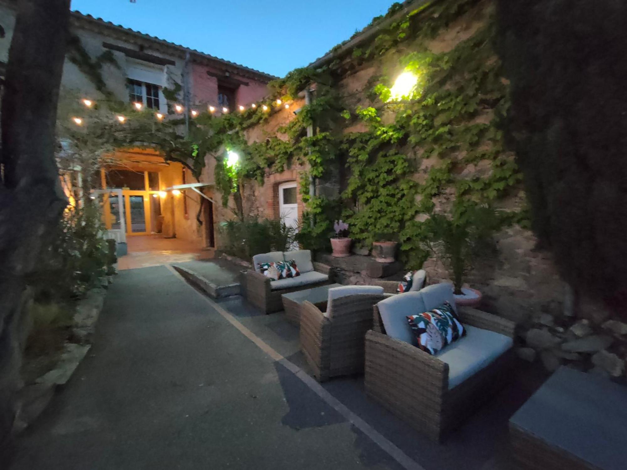 Hotel Restaurant L'Art Des Mets By Cote Jardin Conilhac-Corbieres Экстерьер фото