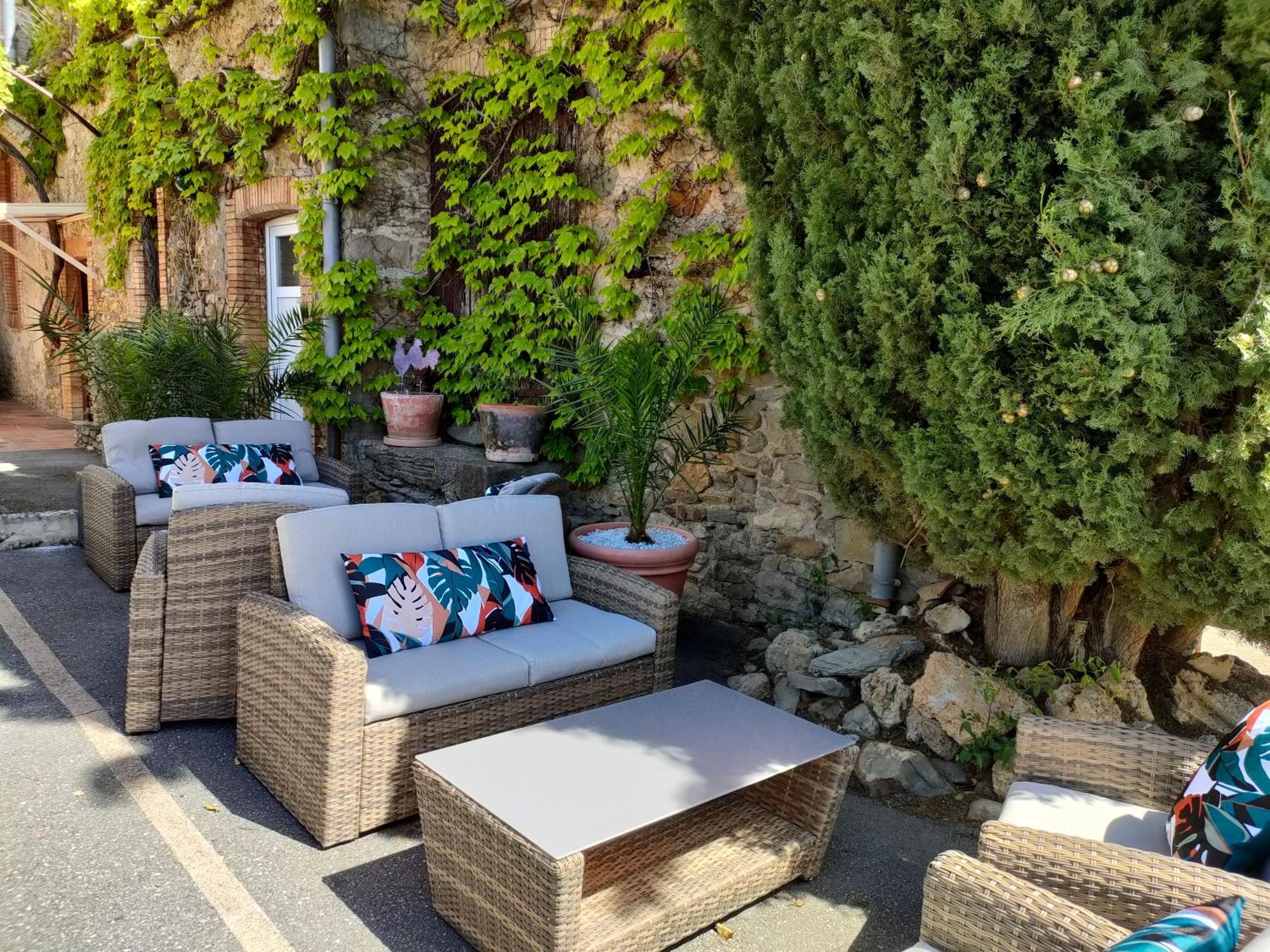 Hotel Restaurant L'Art Des Mets By Cote Jardin Conilhac-Corbieres Экстерьер фото
